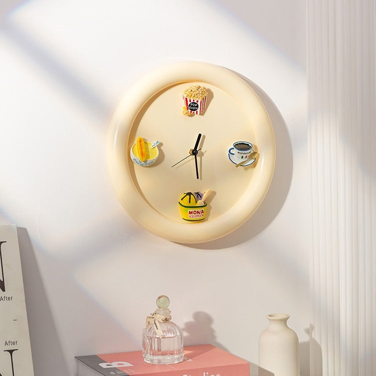 Snack Time Wall Clock