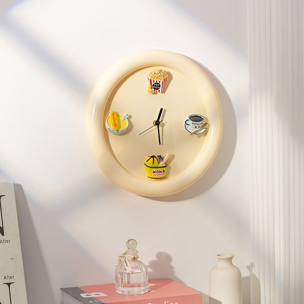 Snack Time Wall Clock
