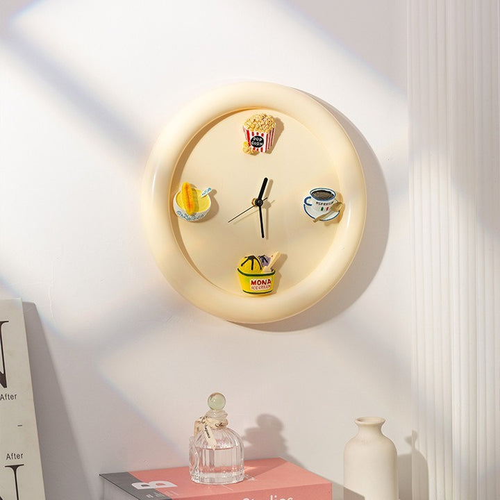 Snack Time Wall Clock