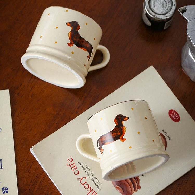 Sausage Dog Spot Mug