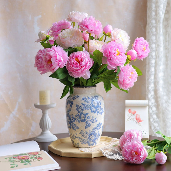 Blue Countryside Ceramic Vase Collection