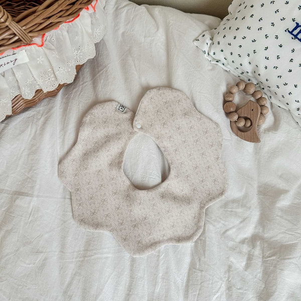 Soft Garden Petal Bib Set