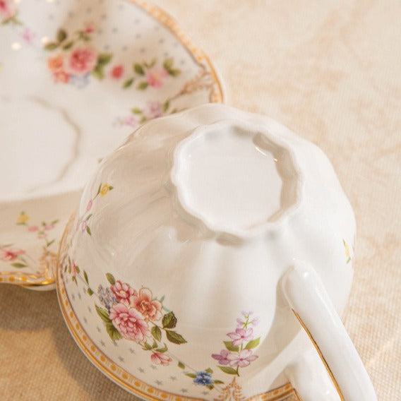 Wave Edge Garden Teacup Set