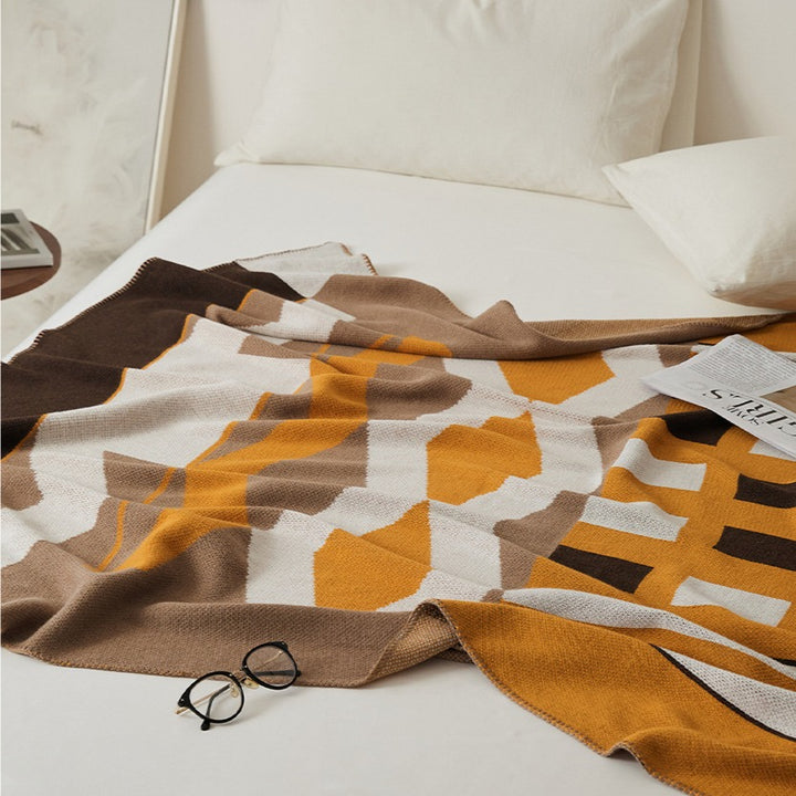 Colourful Geometry Blanket Collection