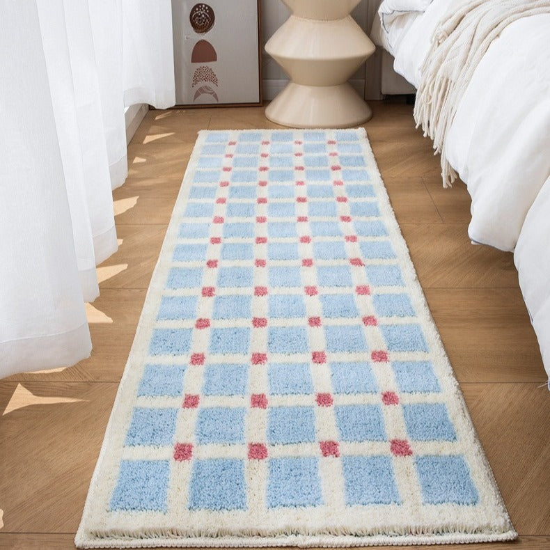Pale Gingham Rug