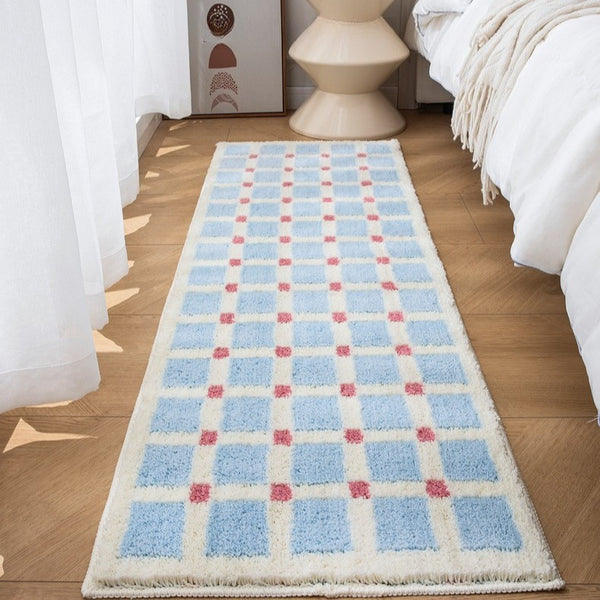 Pale Gingham Rug