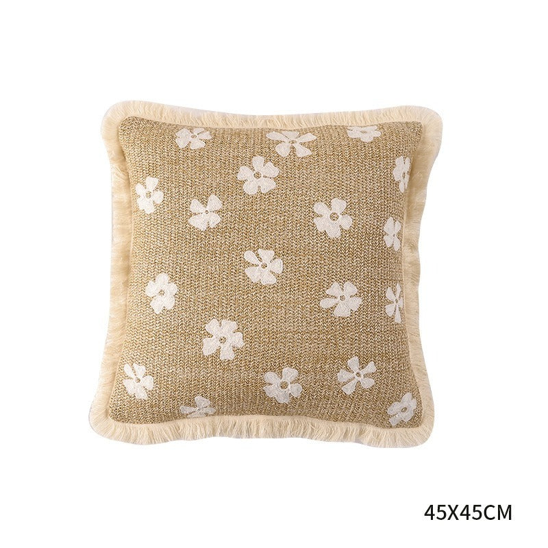 Wabi-sabi Floral Cushion