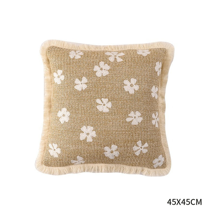 Wabi-sabi Floral Cushion