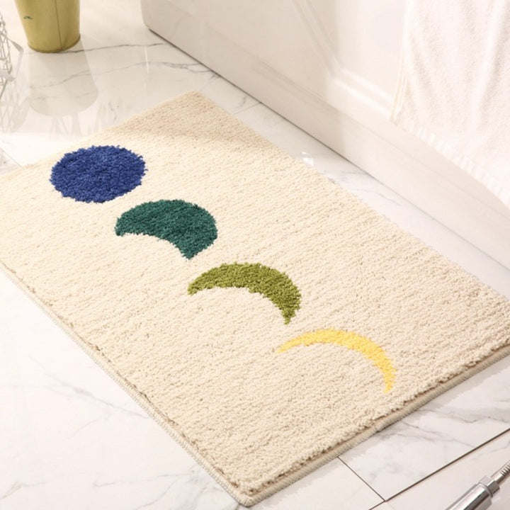 Moon Phase Stroll Bath Mat
