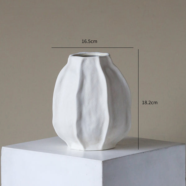 Wabi-Sabi Ridge Vase