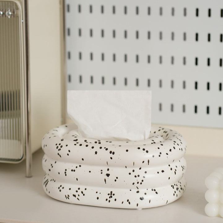 Puff Ceramic Tissue Box