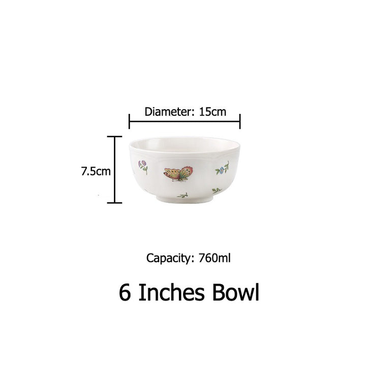 Vintage Butterfly Dining Collection