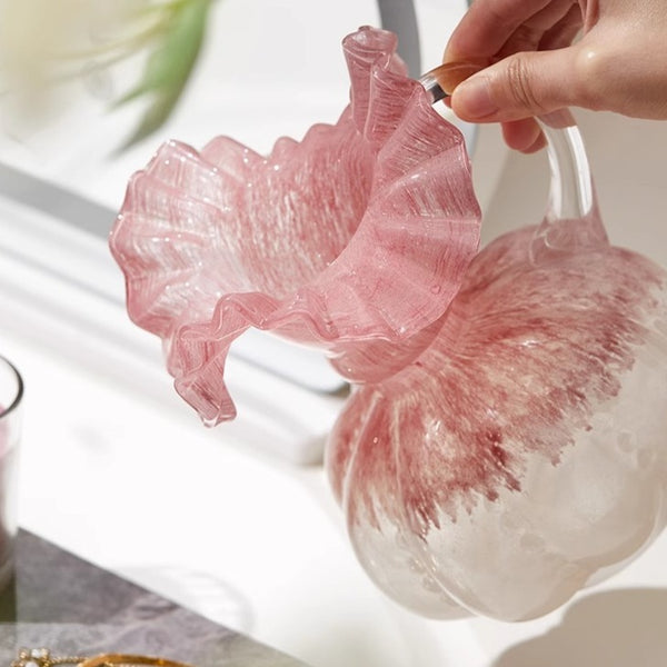 Lumina Pink Glass Vase