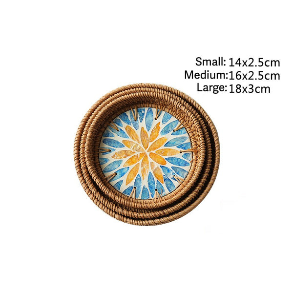 Coastal Breeze Shell Tray Set