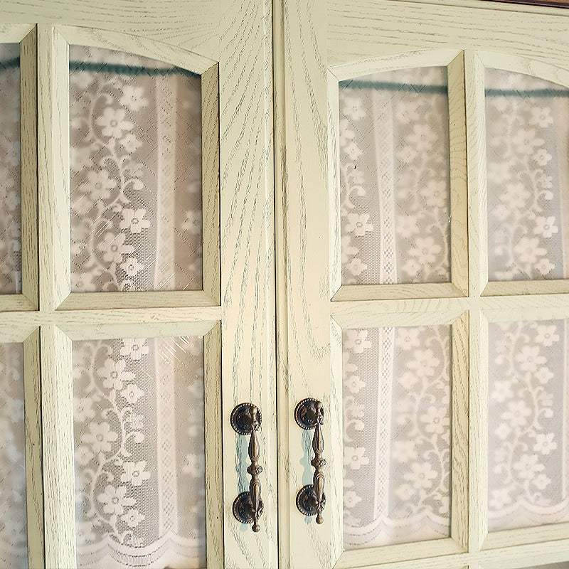 Daisy Lace Cabinet Curtain