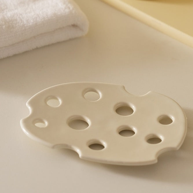 Swiss Cheese Soap Dish