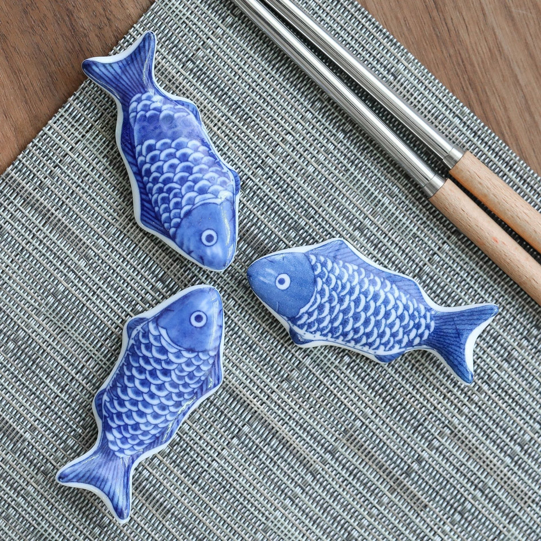 Little Fishy Chopstick Holder Set