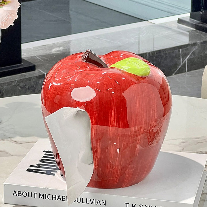 Juicy Apple Tissue Box Decor