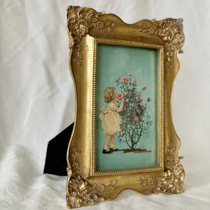 Gilded Floral Ornate Frame