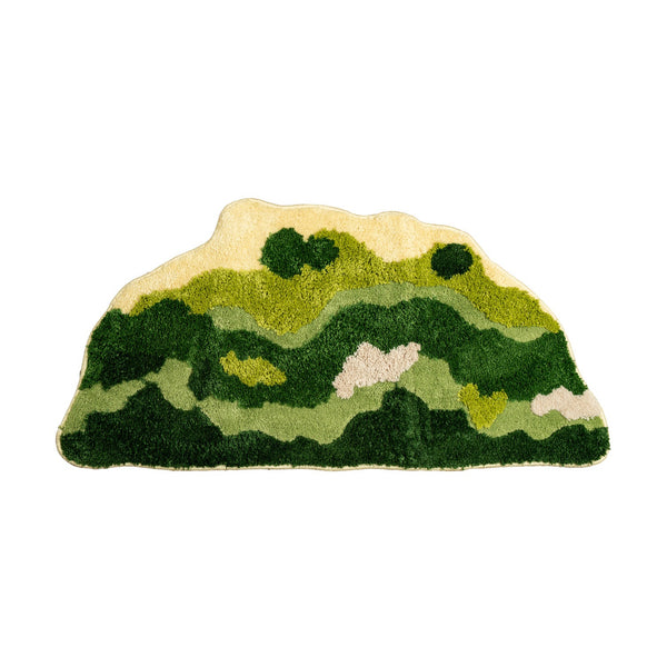 Cute Nature Scene Bath Mat