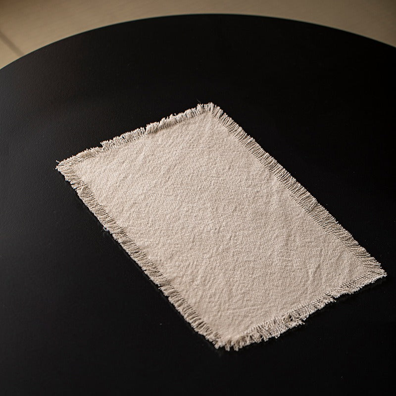 Everyday Tassel Canvas Placemat Set