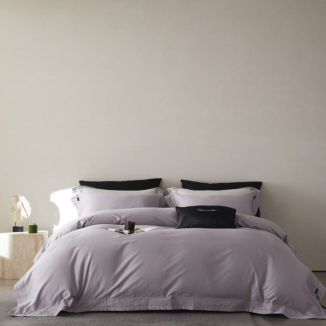 Silky Sateen Foliage Bedding Set