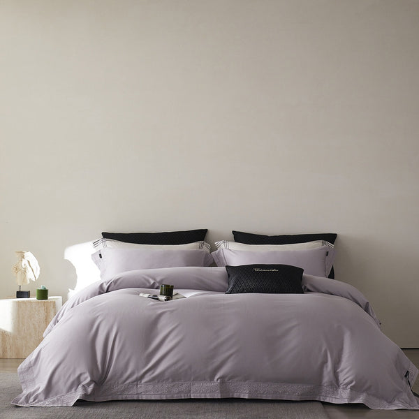 Silky Sateen Foliage Bedding Set