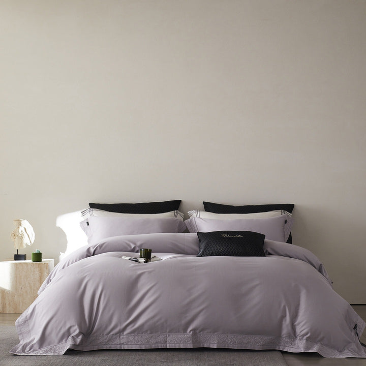 Silky Sateen Foliage Bedding Set