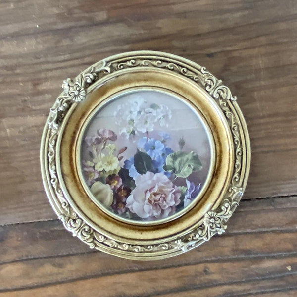 French Rococo Round Frame