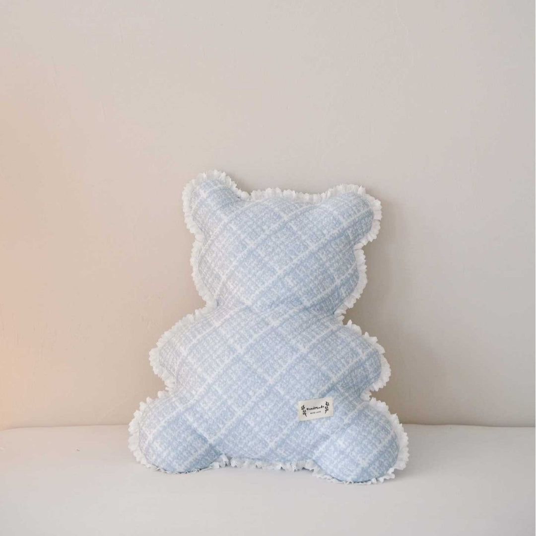 Simple Waffle Kitty Cushion
