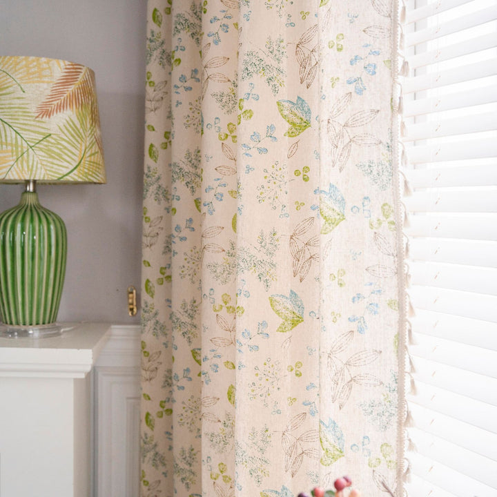 Fancy Leaves Curtain