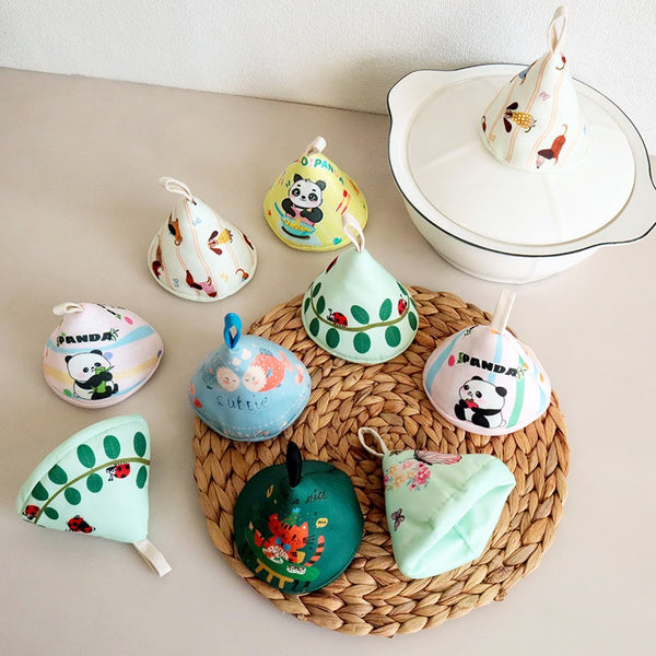 Animal Party Triangle Pot Holder Set