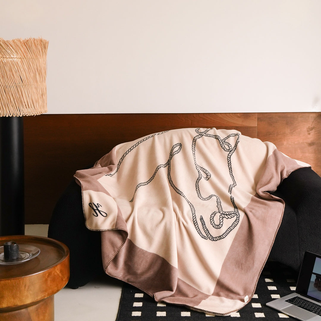 Chained Horse Throw