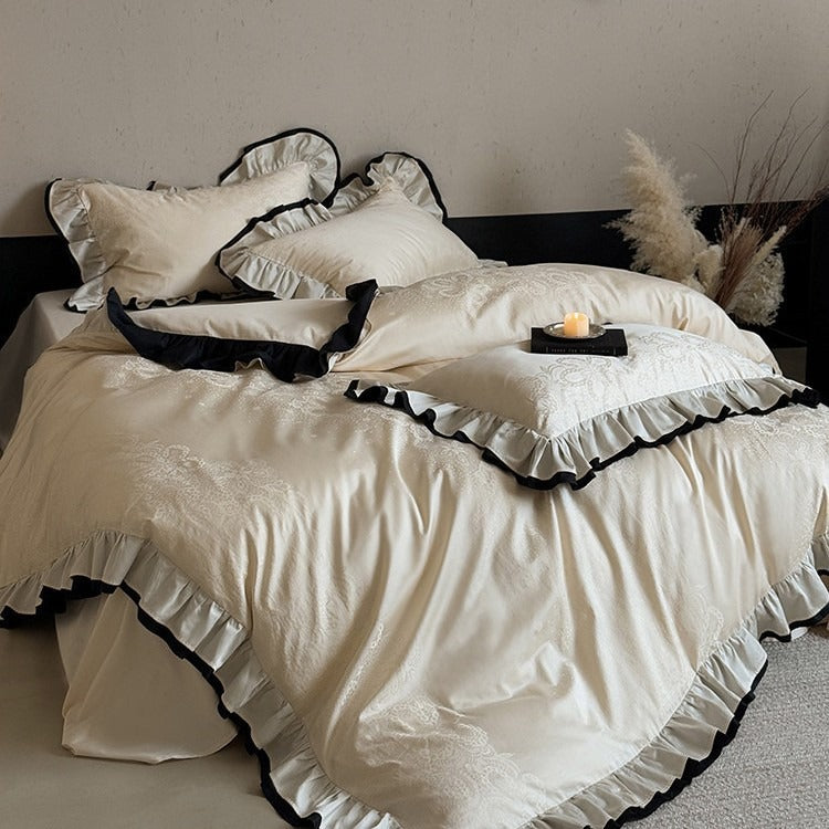 Elegant Ruffle Bedding Set