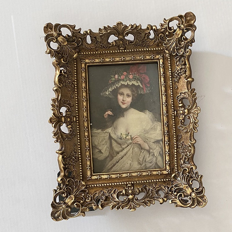 Old World Floral Filigree Frame