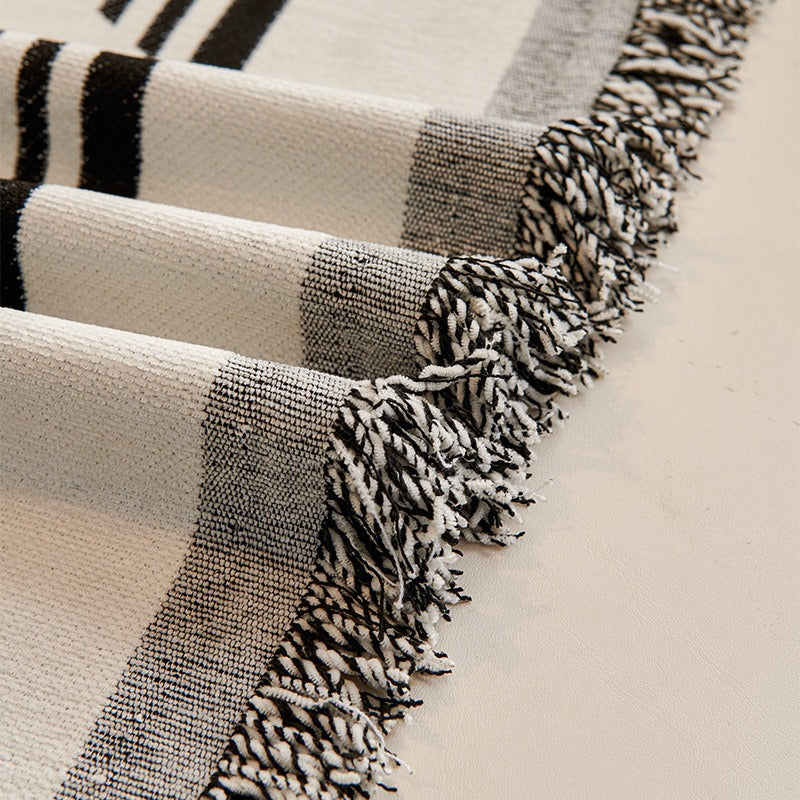 Monochrome Tribal Sofa Cover