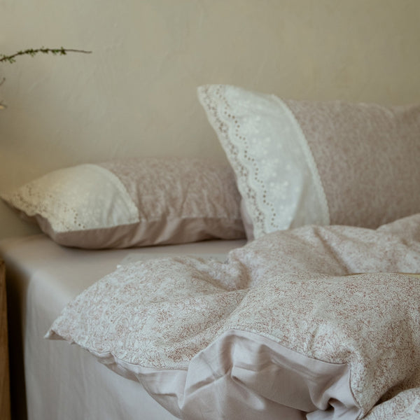 Vintage Rosewater Bedding Set