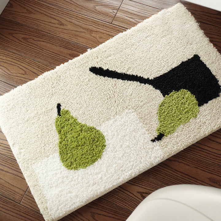 Green Pear Bath Mat Collection