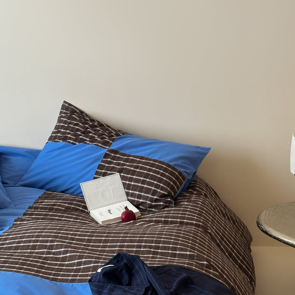 Tartan Patchwork Bedding Set