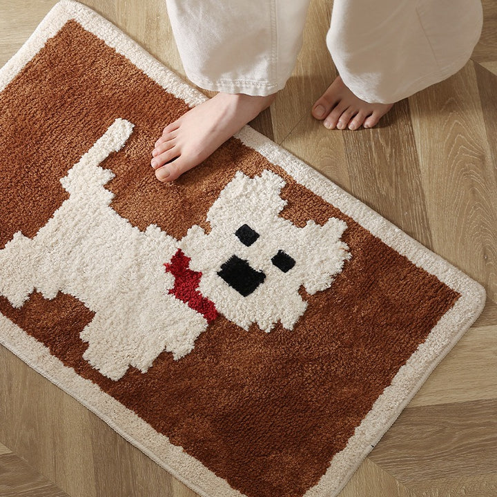 Gentle Maltese Bath Mat
