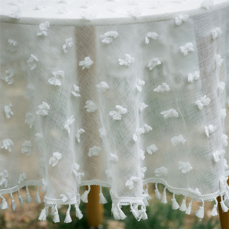 Fur Fur Round Table Cloth