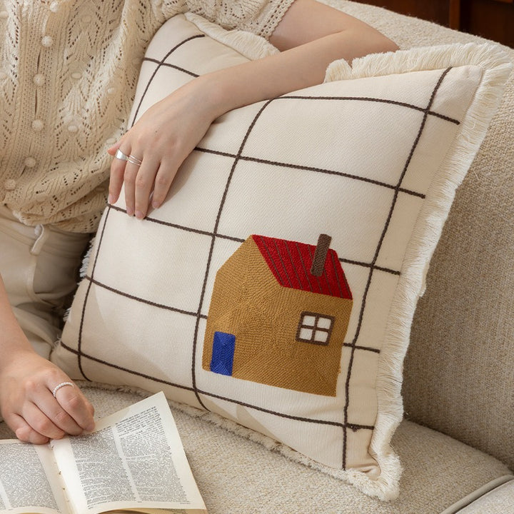 Pasture Tales Embroidered Cushion Collection