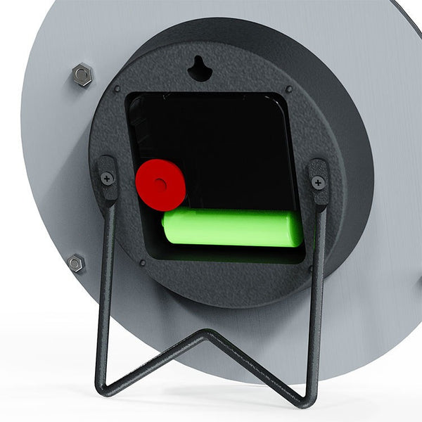 Orbital Clear View Clock