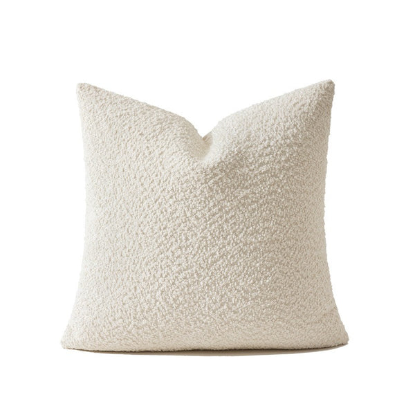 Cream Chenille Cushion