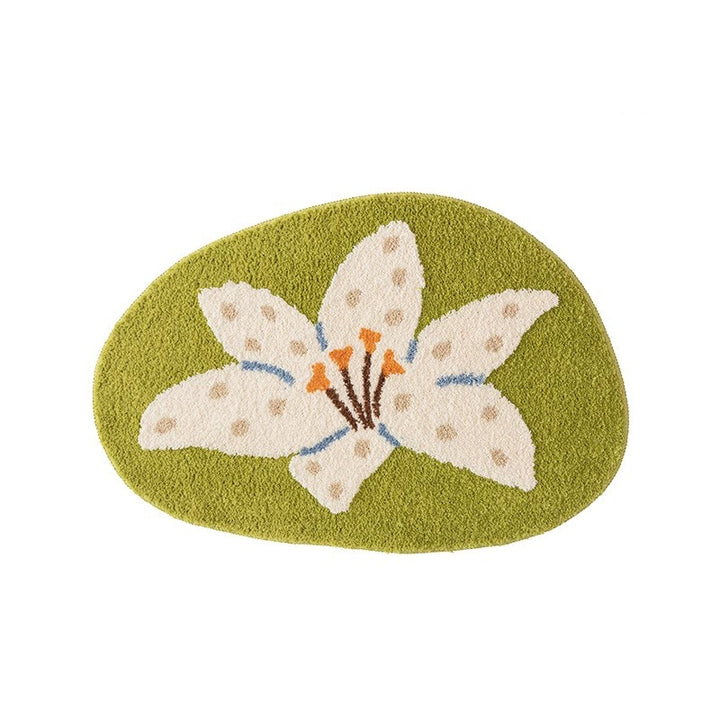 Fluffy Lily Garden Mat