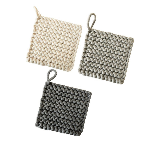Japanese Square Trivet Mat Set