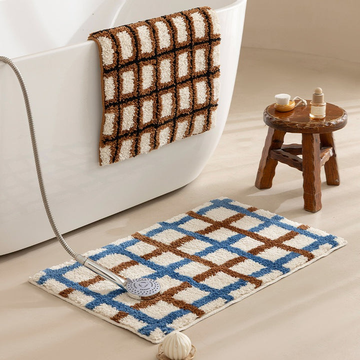 Retro Warm Toes Bath Mat Collection