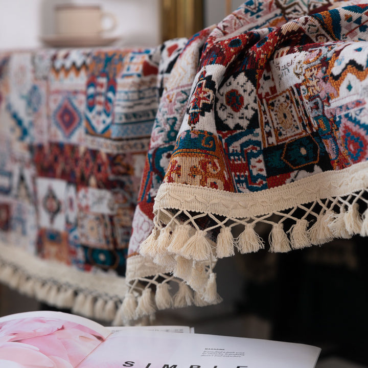 Mexico Style Tassel Table Cloth Collection