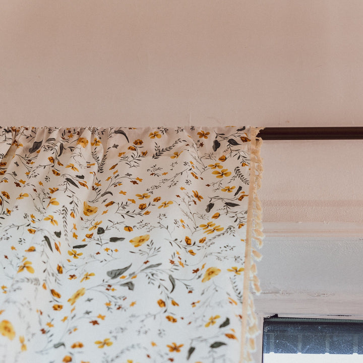 Spring Letter Curtain