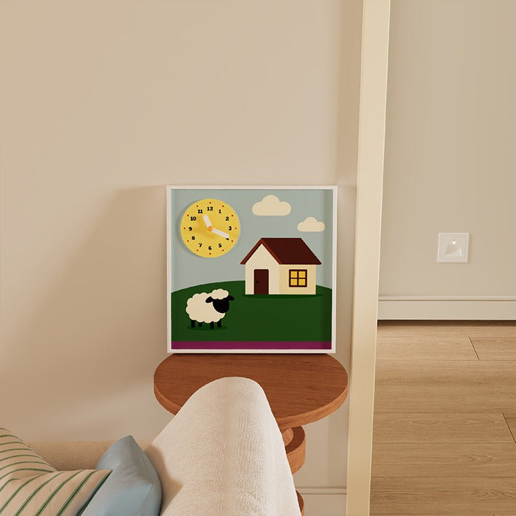 Field Stroll Wall Clock
